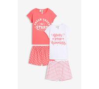 Shorty aus reiner Baumwolle (4-tlg. Set) 128/134