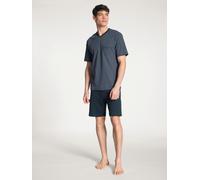CALIDA - HERREN Pyjama kurz - Farbe - dark sapphire - Größe - S