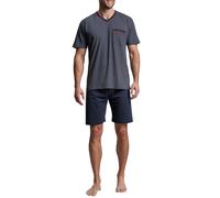 GÖTZBURG Herren Shorty blau bedruckt 1er Pack 50