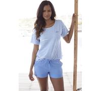 Shorty H.I.S Gr. 32/34, blau Damen Homewear-Sets (59156432-32) blau