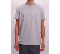 Shorty JOOP, Herren, Gr. L, grau (grau anthrazit), Single Jersey, Obermaterial: 96% Baumwolle, 4% Elasthan, unifarben, bequem kurz, Rundhals, Homewear-Sets Shorty, mit Rundhalsausschnitt und kurzem Ar