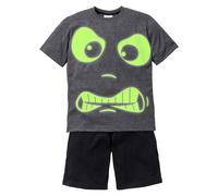 Shorty mit nachtleuchtendem Druck (2-tlg. Set) 152/158