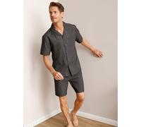 Shorty WÄSCHEPUR, Herren, Gr. 56/58, anthrazit, 100% Baumwolle, Homewear-Sets Shorty (54533034-56) anthrazit