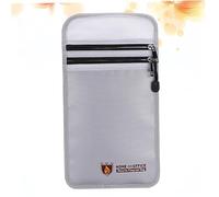 SHOWERORO Feuerfeste Aktentasche Aktenhalter Aus Robustem Material Mit Doppelter Reißverschluss-sicherung Geeignet Für Dokumente Pässe Und Wertsachen Format