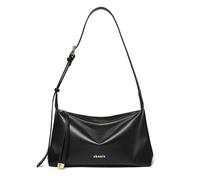 Shrrie Kleine Schultertasche für Frauen weiche PU vegane Leder Schultertaschen Crossbody Tasche mit verstellbarem breiten Gurt