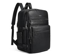 Shrrie Laptop-Rucksack für Frauen,Eleganter Tagesrucksack PU-leder Computer Rucksäcke passt 16" Laptop, wasserdicht Lehrer Krankenschwester Casual Daypack für Weekender Camping Reisen