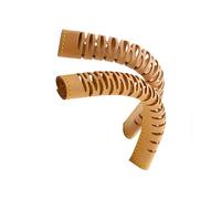 Shurhome 1 Paar Handtaschengriff Lederhülle für 20 25 30, Taschengriffschutz, Geldbörsenriemenpolster zum Einkaufen, Reisetasche, Griffhülle