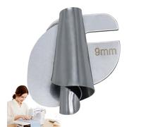 Shurzzesj Nähmaschinen-Saumfuß - gerollte Saumführung Präzisionskante Scrollaufsatz - Nähmaschinensaumfuß für saubere Nähte von Servietten, Taschentüchern