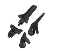 SHYYOULQE Gepäck-Ersatz, Reisekoffer, Rollen, Reparatur, Koffer, Tasche, Teile, 360 Grad drehbar, 4 Stück