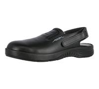 Abeba Clog ABEBA 711035, schwarz, Stahlkappe schwarz 36