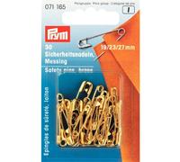 Sicherheitsnadeln gold 3 Gr. 30 Stück