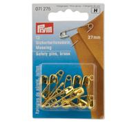 Sicherheitsnadeln, Nr.1, 27mm, goldfarbig