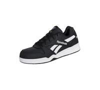 Sicherheitsschuh REEBOK "BB4500 Work" Gr. 42, schwarz (schwarz, weiß), 42, Obermaterial: 50% Rindsleder Leather cow. 50% Lammleder LEL., Schuhe (34359803-42) schwarz, weiß