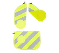 ergobag Schulzubehör Fluo-Zip Set mit Reflektorstreifen, 3-tlg. ab 2019 Gelb