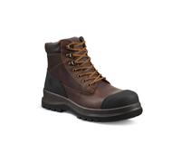Sicherheitsstiefel CARHARTT "Detroit" Gr. 43, braun (dunkelbraun), 43, Obermaterial: 50% Rindsleder Leather cow. 50% Lammleder LEL., Schuhe (26269562-43) dunkelbraun
