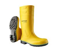 Sicherheitsstiefel DUNLOP "Acifort Heavy Duty full safety" Gr. 48, gelb (gelb, grün, schwarz), 48, Obermaterial: 100% Textilmaterial TEXMAT., Schuhe (29812554-48) gelb, grün, schwarz