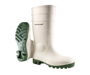 Sicherheitsstiefel DUNLOP "Pomastor" Gr. 39, weiß, 39, Obermaterial: 100% PVC PVC., Schuhe (11392047-39) weiß