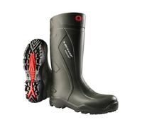 Dunlop Protective Footwear, C762933, Purofort+ Full Safety, Dunkelgrau/Rot/Schwarz, Größe 37 EU