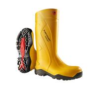 Sicherheitsstiefel DUNLOP "Purofort+ full safety" Gr. 43, gelb, 43, Obermaterial: 100% Textilmaterial TEXMAT., Schuhe (57236358-43) gelb