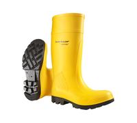 Sicherheitsstiefel DUNLOP "Purofort Professional full safety" Gr. 42, gelb, 42, Obermaterial: 100% Textilmaterial TEXMAT., Schuhe (43441565-42) gelb