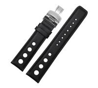 SiChouwz 20 Mm Echtleder-Uhrenarmband Der Racing Sport Serie, Ersatzarmband Kompatibel Mit Tissot T91 1853PRS516 Herrenarmband