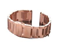 SiChouwz Uhrenarmband-Armband, 18 Mm, 20, 22, 24, Edelstahl, Uhrenarmband, Gliederarmband, Blau, Schwarz, Gold, Zubehör(Rose Gold,24mm)