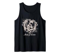 Sick of Love Vintage Cherub Angel Romance Valentine's Day Tank Top