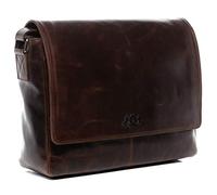 SID & VAIN große Laptoptasche Messenger Bag echt Leder - 15 Zoll Laptop Business-Tasche Spencer XL - Umhängetasche mit extra Laptop-Hülle - Ledertasche Herren Damen braun handgefertigt