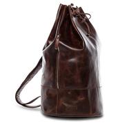 SID & VAIN großer Seesack echt Leder - XL Matchsack Heathrow - Rucksack Reisetasche mit Schultergurt - lässige Sporttasche Herren und Damen braun handgefertigt
