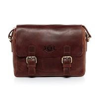Messenger bag Leder braun YALE Umhängetasche