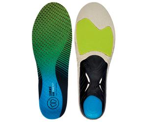Sidas - 3D Run Protect - Einlegesohle, Gr. 39-41, grün/schwarz (Green/Blue/Black)