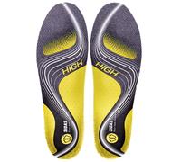 Sidas Einlegesohlen 3feet Activ High – Unisex Grau/Gelb Größe XS (Modell 2024)