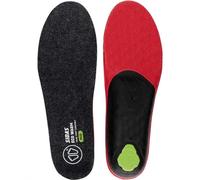 Sidas 3feet Eco Warm Mid, Einlegesohle, schwarz/rot 46-48