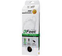 Komfort Einlegesohlen, 3Feet Slim Low, Füße mit niedrigem Fußgewölbe, geeignet für schmale Fußformen (39-41)