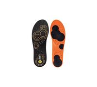 sidas einlegesohlen double comfort black orange