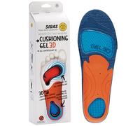 Sidas Erwachsene Gel 3D Cushioning Insoles, Blau, M 39-41 EU