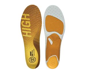 Sidas - Laufsohlen - 3Feet Run Sense High - Größe 35-36 - Orange Orange 35-36