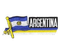Sidekick Aufnäher Patch Argentinien Fahne Flagge NEU