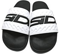 Sidi Pool Slide Badelatschen, schwarz/weiß, Größe 45