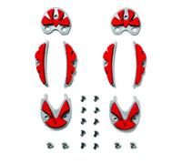 Sidi SRS Sohlen Set für Full Carbon MTB Schuhe rot