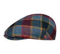 Sidney Big Colour Check Flatcap by Mayser blau 58 cm