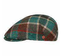 Sidney Big Colour Check Flatcap by Mayser grün 55 cm
