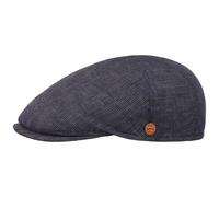 Sidney Fine Stripes Flatcap by Mayser dunkelblau 58 cm