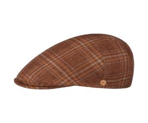 Sidney Leinen Schurwolle Flatcap by Mayser rost M (56-57 cm)