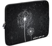 Sidorenko Laptop Tasche für 14-14,2 Zoll - Universal Notebooktasche Schutzhülle - Laptoptasche aus Neopren, PC Computer Hülle Sleeve Case Etui, Grau