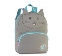 SIEBER Glühwürmchen Kinderrucksack Felix – 7L, leicht & robust, Vortasche, hellgrau