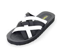 Siebi's Badeschuhe Damen Beach bicolor (40 EU, Schwarz)