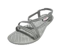 Siebi's Tenno Wellness Badeschuhe und Badesandalette Damen: Größe: 42 EU | Farbe: Grau
