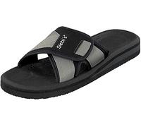 Siebi's TONI Badeschuhe Sauna Komfort Wellness Pantoletten Duschschuhe Klettverschluß Herren