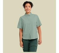 Jack Wolfskin Sierra Canyon Kurzarmhemd M Green Zinnia